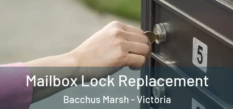 Mailbox Lock Replacement Bacchus Marsh - Victoria