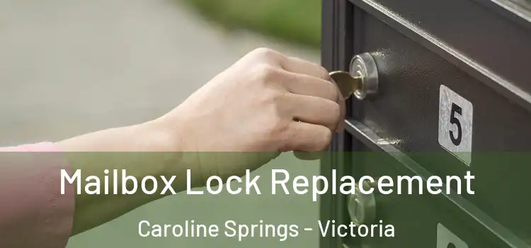 Mailbox Lock Replacement Caroline Springs - Victoria